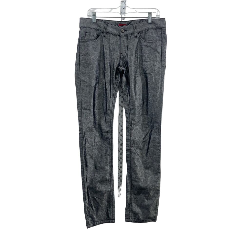 Hugo Boss Men's Gray Twill Straight Jeans 29x34 Cotton Preowned